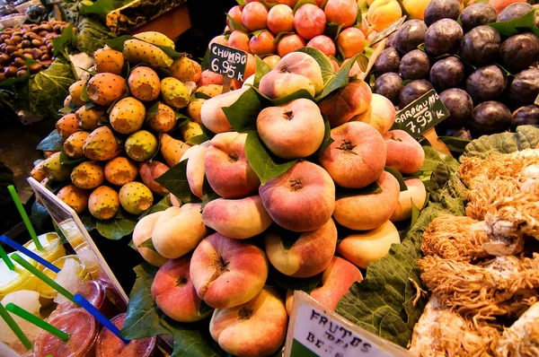 Frutas Produtos Hortícolas Frescos Mercado — Fotografia de Stock