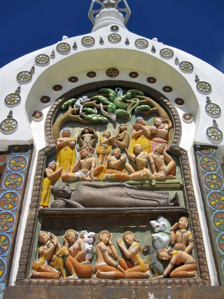 Monumento Antico Dio Indù — Foto Stock