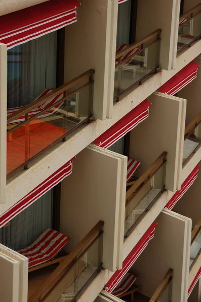Тераси Балкони — стокове фото