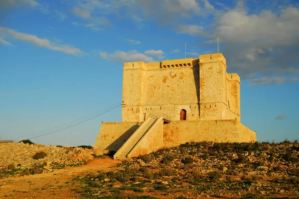 Vista Panorâmica Bela Arquitetura Medieval Fortaleza — Fotografia de Stock