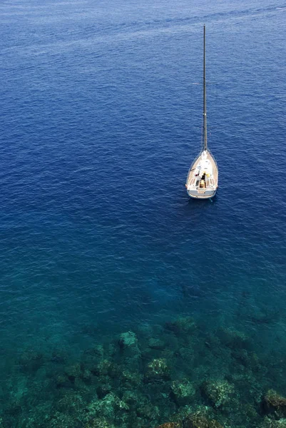 Vista Aérea Velero Italia —  Fotos de Stock