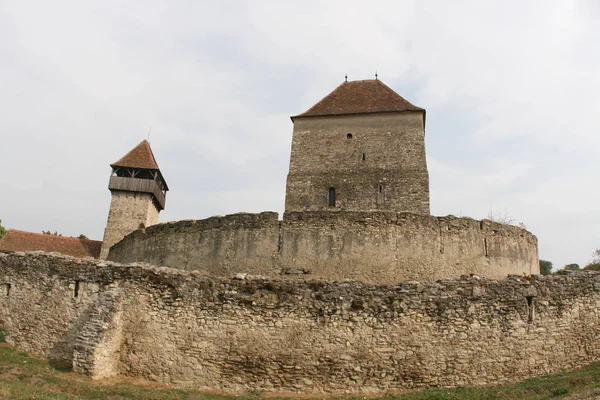 Vista Panorámica Hermosa Arquitectura Medieval Fortaleza — Foto de Stock