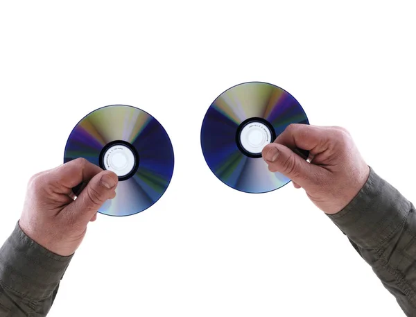 Compact Disk Υπολογιστή — Φωτογραφία Αρχείου