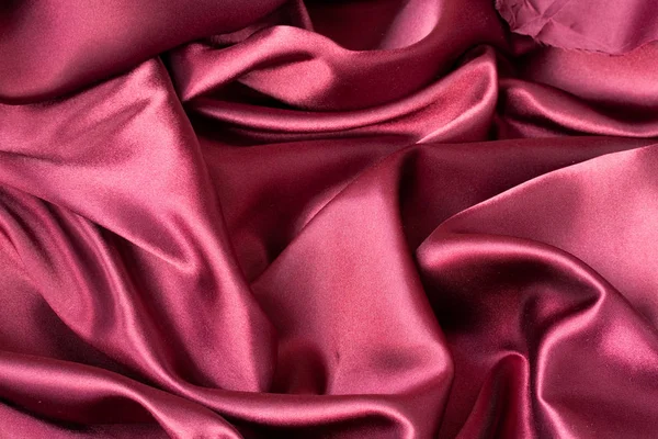 Szatén Textúra Textil Háttér — Stock Fotó