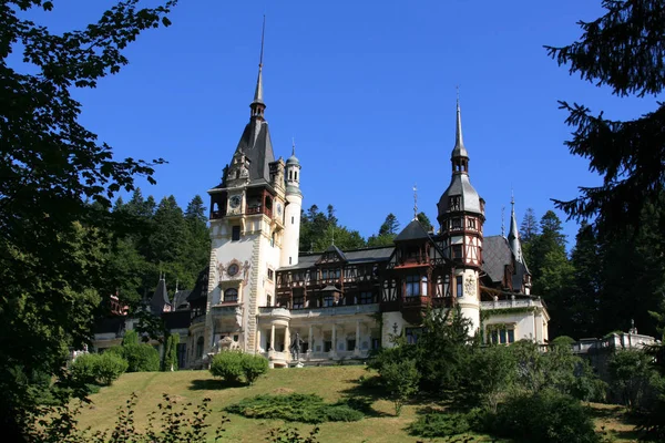 Romênia Sinaia Castle Pelesch — Fotografia de Stock