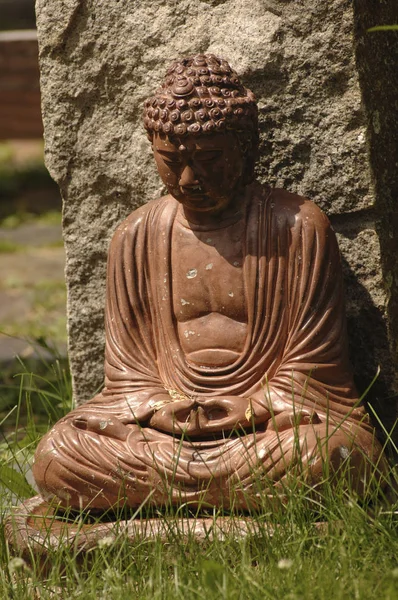 Starověký Bůh Buddhismus Náboženství Gautama Buddha — Stock fotografie