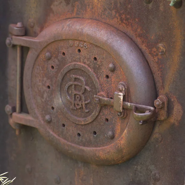 Old Rusty Metal Wheel — Stock Photo, Image