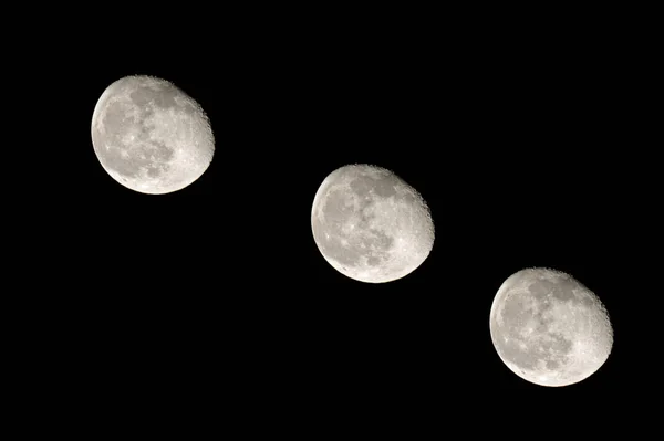 月亮的天空 月亮的光芒 — 图库照片
