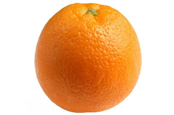 Апельсин Изолирован Белом Фоне — стоковое фото