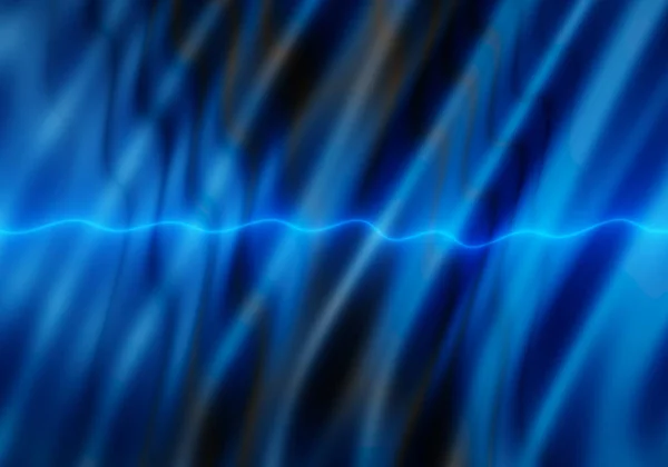Σκούρο Μπλε Κυματίζει Πάνω Από Μια Γαλάζια Γραμμή — Φωτογραφία Αρχείου