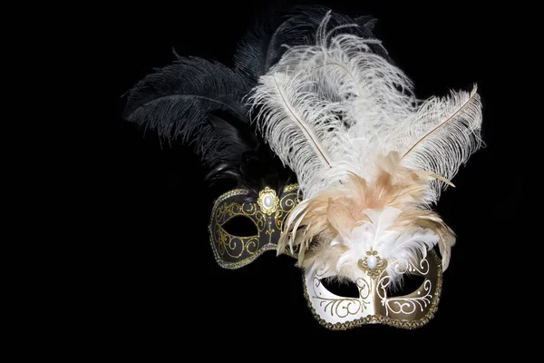 Máscaras Venezianas Para Festa Carnaval — Fotografia de Stock