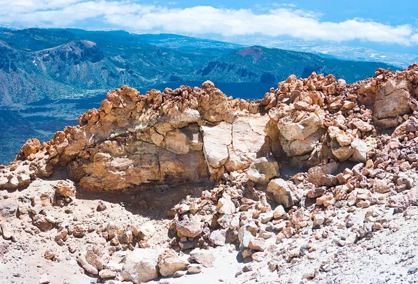 Monte Teide Tenerife Nelle Isole Canarie Spagna — Foto Stock