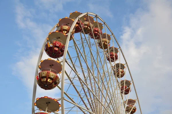 Carrusel Disfrute Parque Atracciones — Foto de Stock