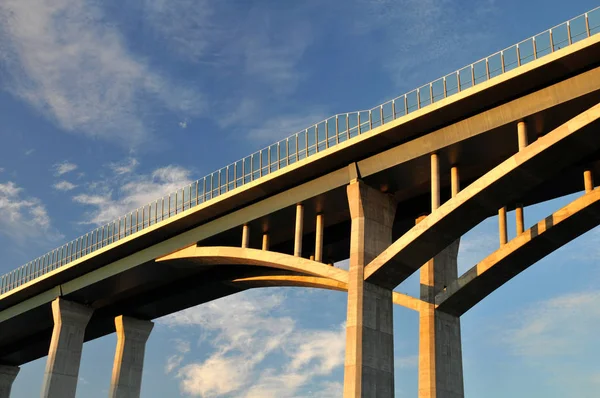 Шлюзовой Мост Одессой — стоковое фото