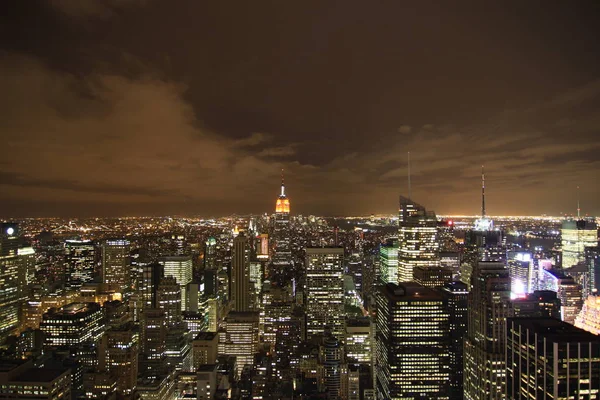 New York City Notte — Foto Stock