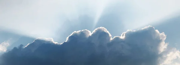 Atmósfera Paisaje Nublado Cielo Con Nubes —  Fotos de Stock