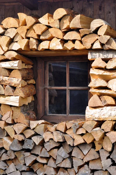 Dřevo Podpal Dřevo Dřevo Klády — Stock fotografie