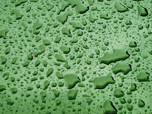 Vattendroppar Fönster — Stockfoto