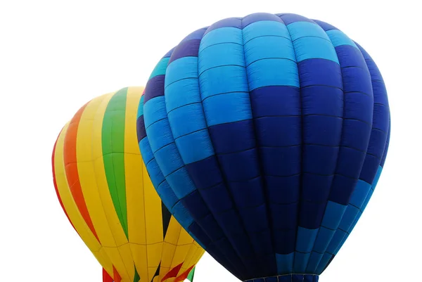 Heißluftballons Fliegen — Stockfoto