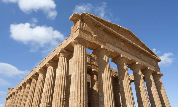 Vid Templet Samförstånd Sicilien — Stockfoto