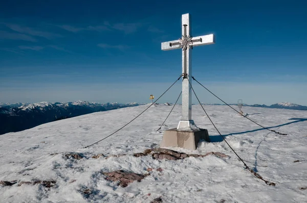 Alpler Tamamen Avrupa Bulunan Yüksek Geniş Sıradağ Sistemidir — Stok fotoğraf