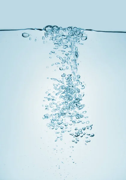 Bubblor Rent Vatten — Stockfoto