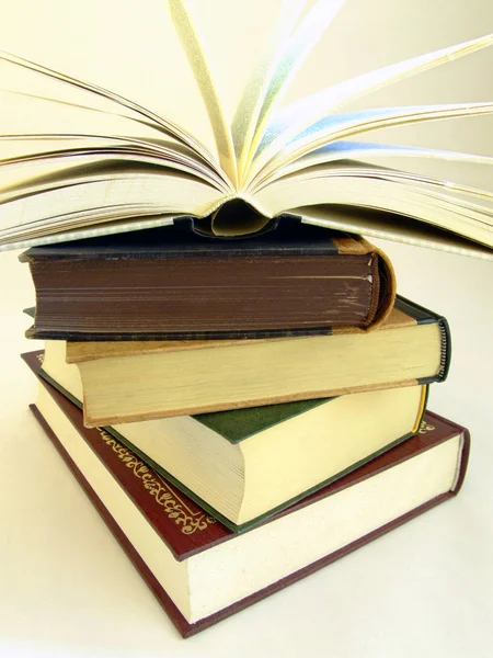 Boekconcept Onderwijs Literatuur — Stockfoto