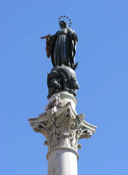 Columna Primaria Cromo — Foto de Stock