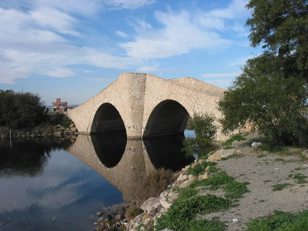 Road Bridge Manga Ισπανία — Φωτογραφία Αρχείου