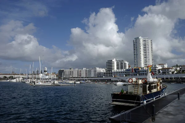 Skyline Ponta Delgada — Stock Photo, Image