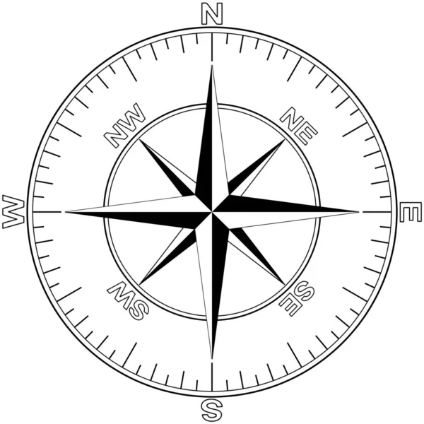 Compass Geography — 스톡 사진