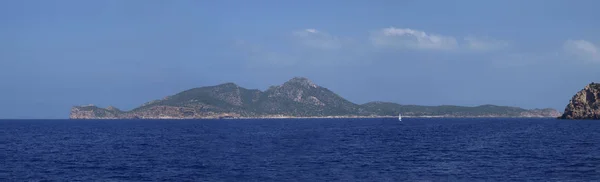 Dragonera Isolotto Disabitato Nelle Isole Baleari Spagna Situato Appena Largo — Foto Stock