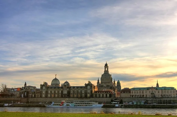 Vista Cidade Velha Dresden — Fotografia de Stock