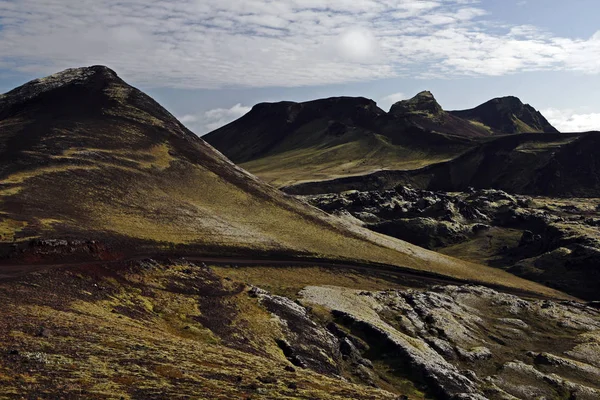 Ісландія Визначена Своїм Драматичним Ландшафтом — стокове фото
