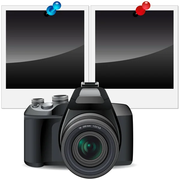 Slr Polaroid Pictures — Stock Photo, Image