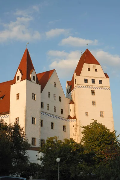 Nuovo Castello Ingolstadt Concetto Viaggio Architettura — Foto Stock