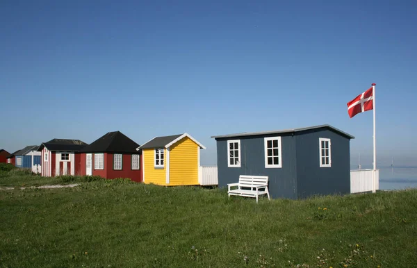 Danmark Ett Skandinaviskt Land Som Består Jylland Och Många Öar — Stockfoto