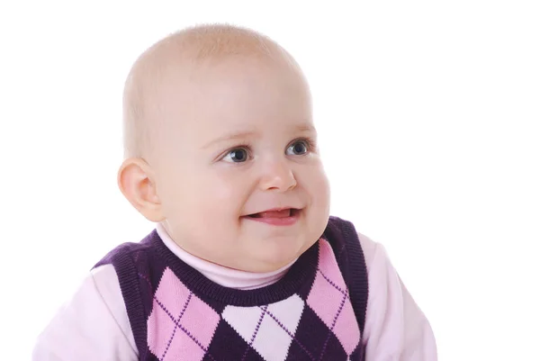 Vista Panorámica Del Niño Pequeño Lindo — Foto de Stock