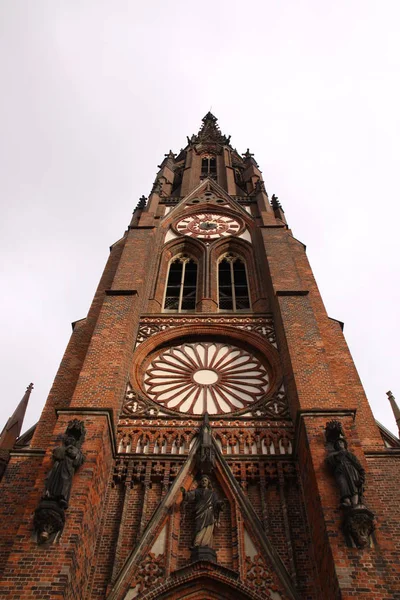 Vue Panoramique Vieille Église — Photo