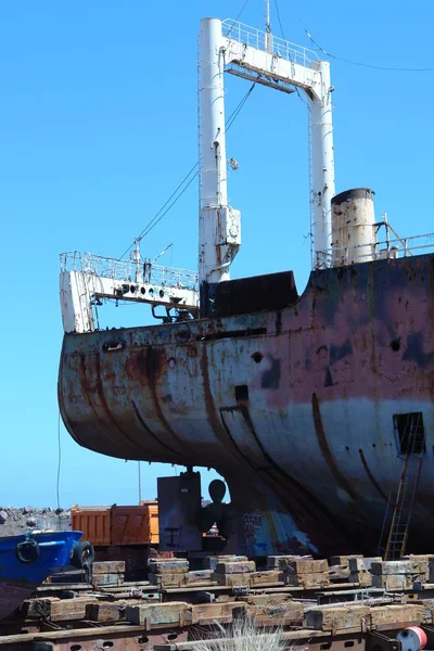 Schilderachtig Uitzicht Zeilschip — Stockfoto