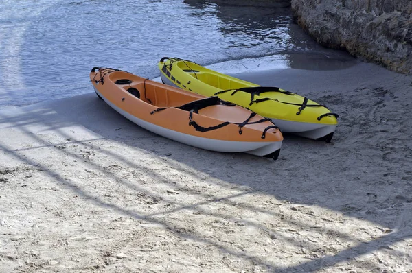 Kayaks Playa Mallorca —  Fotos de Stock