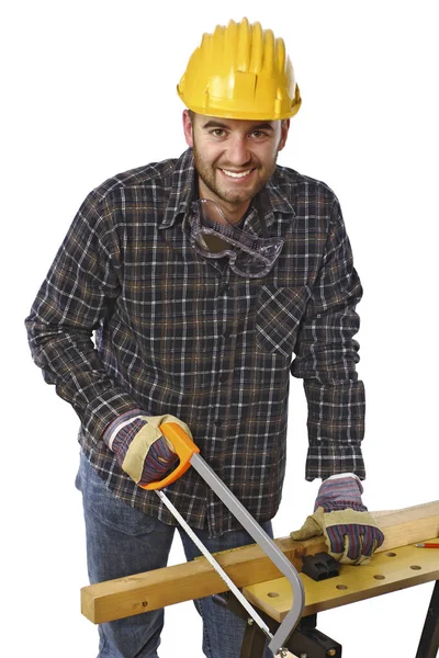 Carpenter Hammer Wrench — Stock Photo, Image