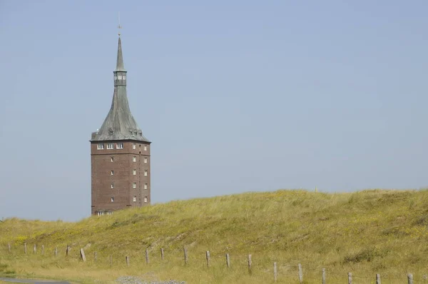 Δυτικός Πύργος Στο Wangerooge — Φωτογραφία Αρχείου