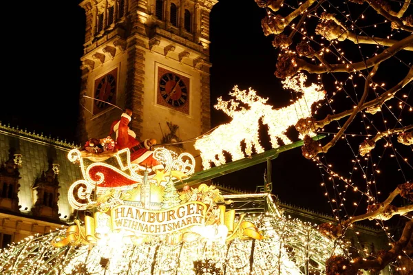 Kerstmarkt Hamburg 2009 — Stockfoto