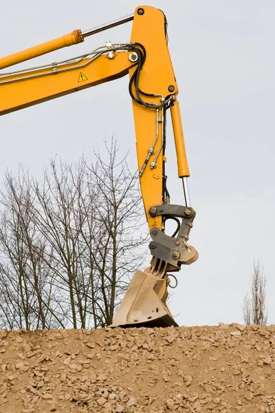 Excavator Road — Stock Photo, Image