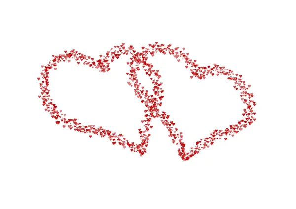 Coração Vermelho Conceito Férias — Fotografia de Stock