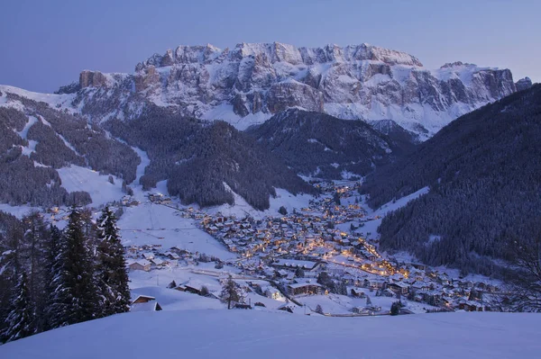 Vista Panoramica Del Maestoso Paesaggio Dolomitico Italia — Foto Stock