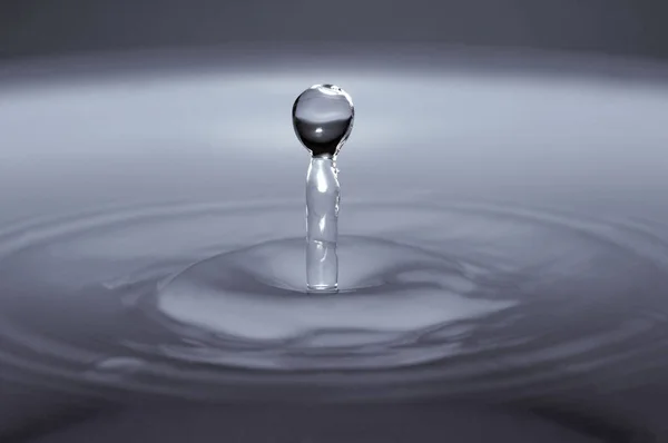 Gota Água Caindo — Fotografia de Stock