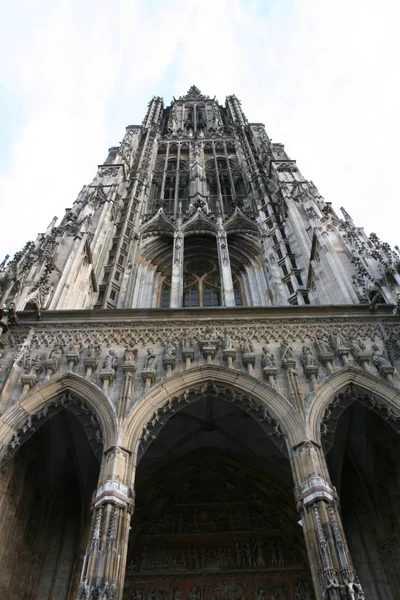 Vista Panorámica Majestuosa Arquitectura Catedral — Foto de Stock