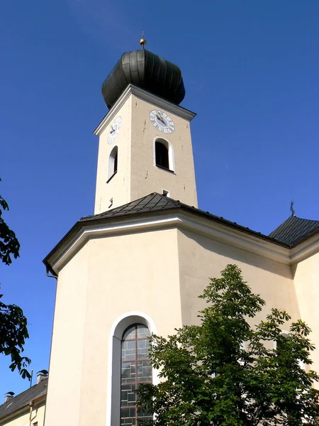 Iglesia Parroquial Santa Ana Reutte Tirol — Foto de Stock